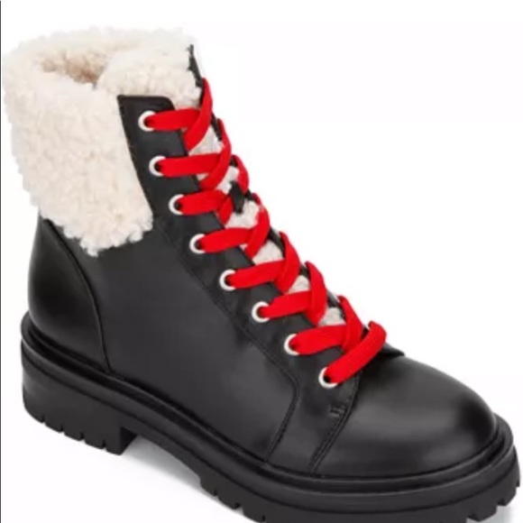 Kenneth Cole Black Rhode Lace Up Boot - Picture 3 of 9